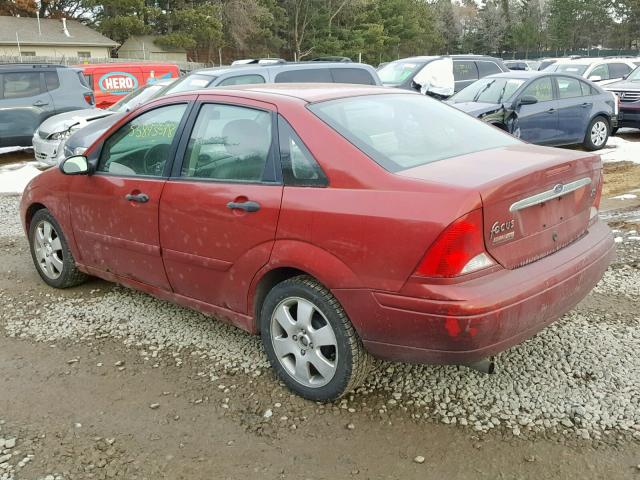 1FAFP38391W116257 - 2001 FORD FOCUS ZTS RED photo 3