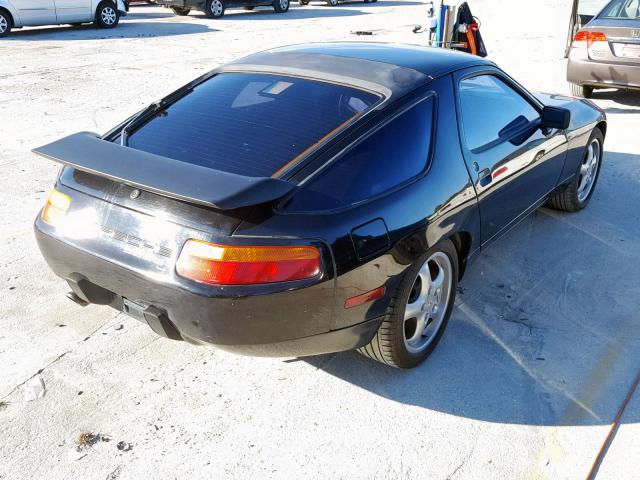 WP0JB0920HS860919 - 1987 PORSCHE 928 S BLACK photo 4