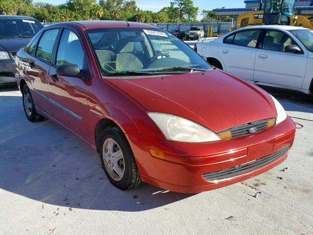1FAFP33P01W127254 - 2001 FORD FOCUS LX RED photo 1