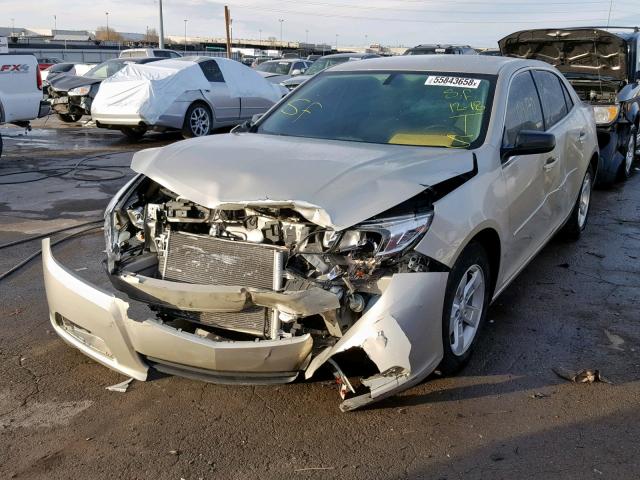 1G11B5SA2DF157350 - 2013 CHEVROLET MALIBU LS Күміс фото 2