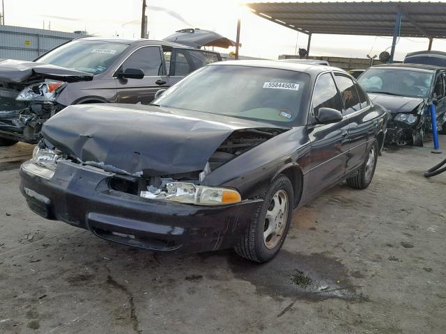 1G3WH52K2WF301423 - 1998 OLDSMOBILE INTRIGUE BLACK photo 2