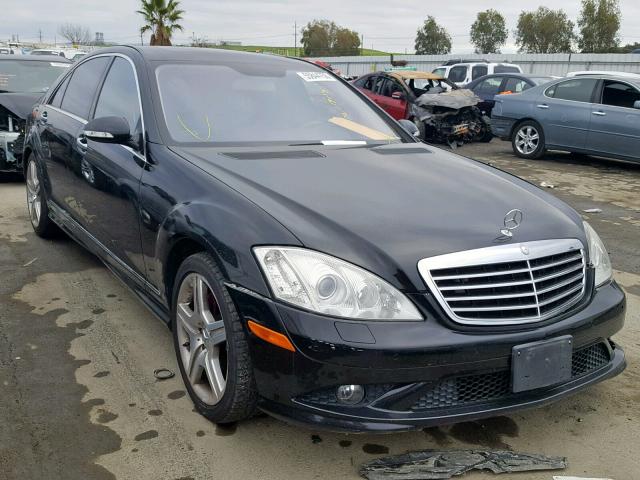 WDDNG71X48A228830 - 2008 MERCEDES-BENZ S 550 BLACK photo 1