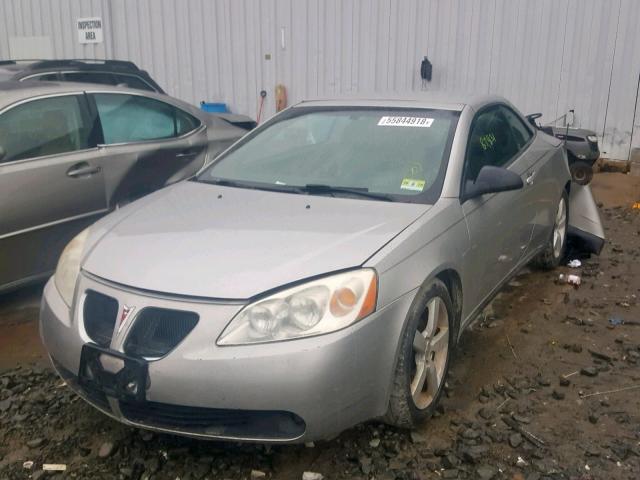 1G2ZH361074258785 - 2007 PONTIAC G6 GT SILVER photo 2