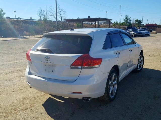 4T3ZK11A89U006846 - 2009 TOYOTA VENZA BASE WHITE photo 4