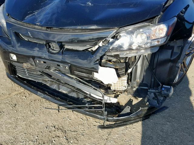 JTKJF5C73C3038438 - 2012 TOYOTA SCION TC შავი ფოტო 10