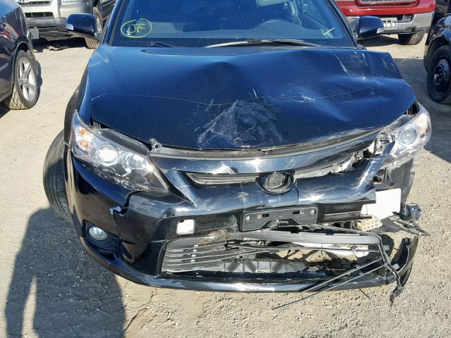 JTKJF5C73C3038438 - 2012 TOYOTA SCION TC შავი ფოტო 7