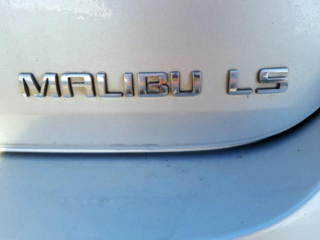 1G11B5SL8EF105465 - 2014 CHEVROLET MALIBU LS Gümüş foto 9