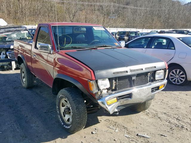1N6SD11Y1RC362323 - 1994 NISSAN TRUCK XE RED photo 1