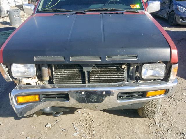 1N6SD11Y1RC362323 - 1994 NISSAN TRUCK XE RED photo 9