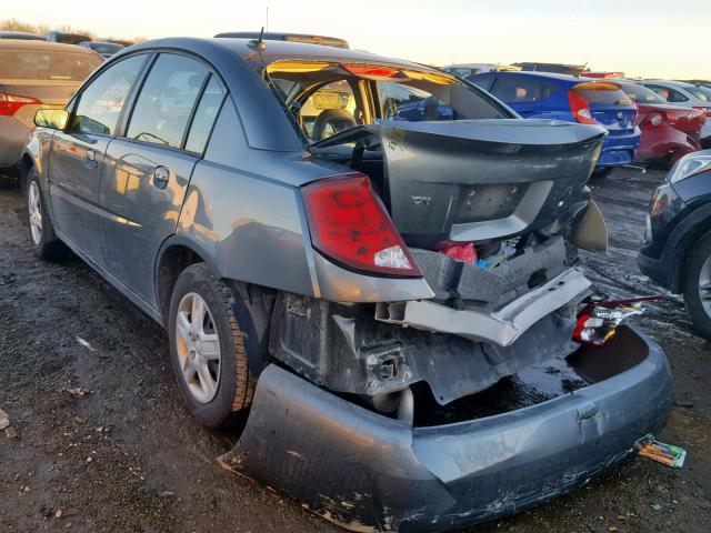 1G8AJ55F87Z175205 - 2007 SATURN ION LEVEL GRAY photo 3