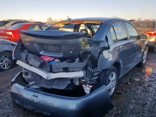1G8AJ55F87Z175205 - 2007 SATURN ION LEVEL GRAY photo 4