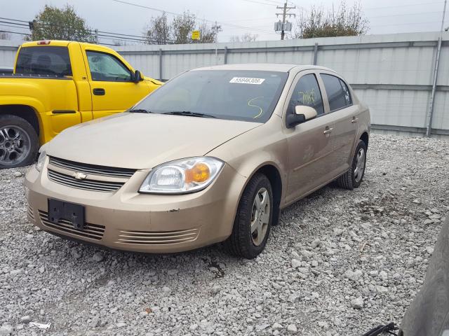 1G1AL58F087243126 - 2008 CHEVROLET COBALT LT  photo 2