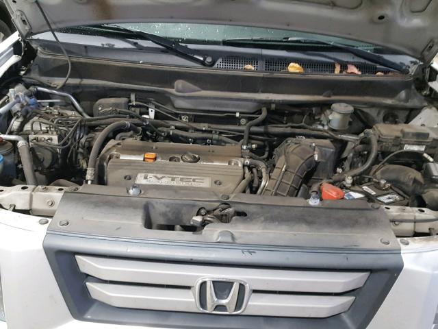 5J6YH287X8L005459 - 2008 HONDA ELEMENT EX SILVER photo 7