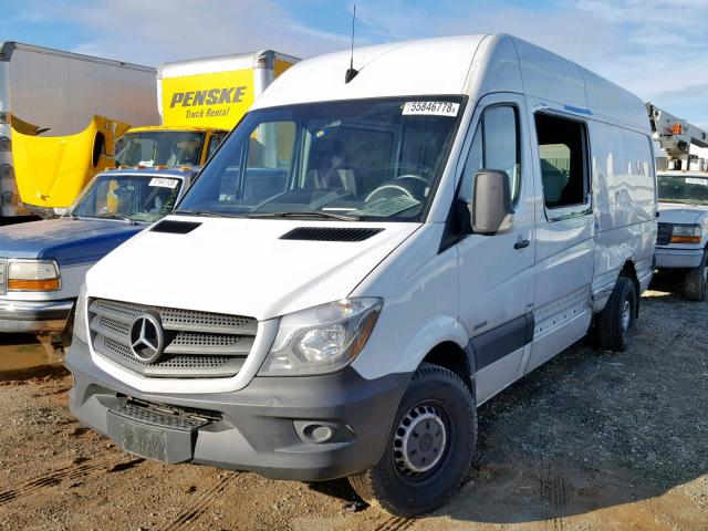 8BTPE8DD7GE128270 - 2016 MERCEDES-BENZ SPRINTER 2 WHITE photo 2