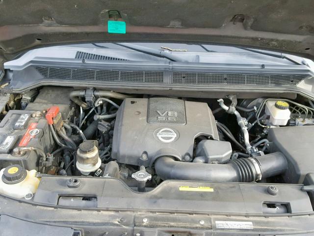 5N1BA0ND7BN606592 - 2011 NISSAN ARMADA SV GRAY photo 7