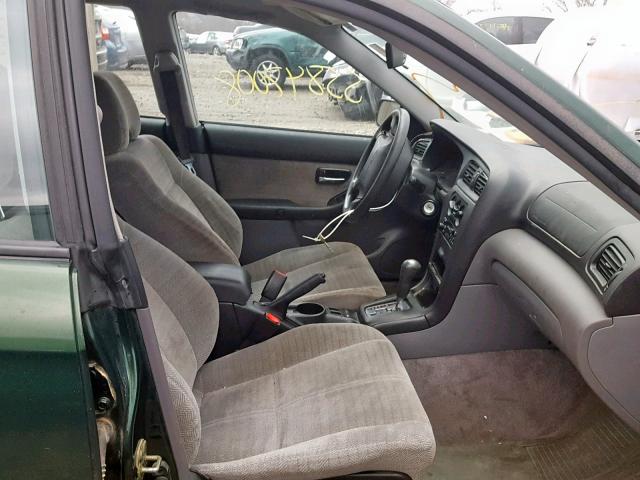 4S3BH635927303624 - 2002 SUBARU LEGACY L GREEN photo 5