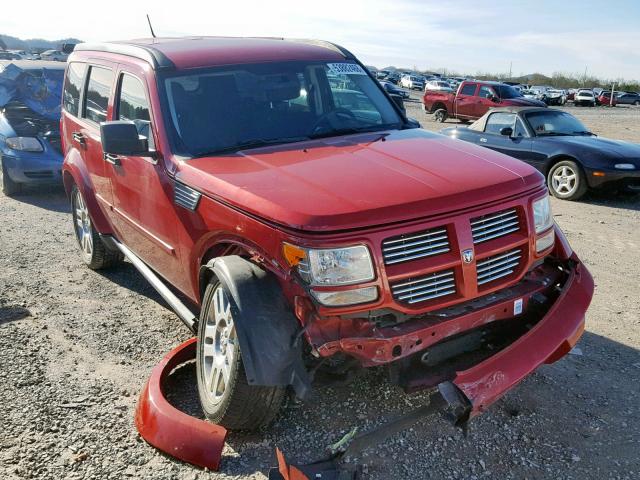 1D4PU4GK5BW606205 - 2011 DODGE NITRO HEAT RED photo 1