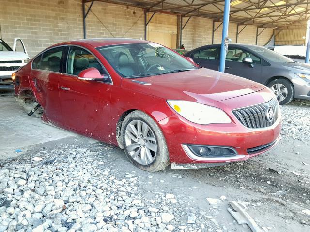 2G4GN5EX4E9175315 - 2014 BUICK REGAL PREM BURGUNDY photo 1