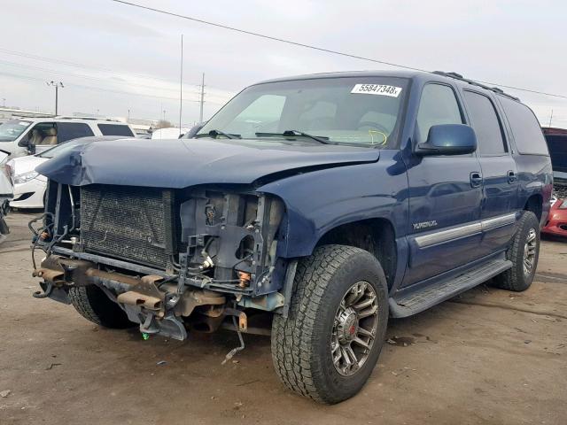 1GKFK16Z16J169919 - 2006 GMC YUKON XL K BLUE photo 2