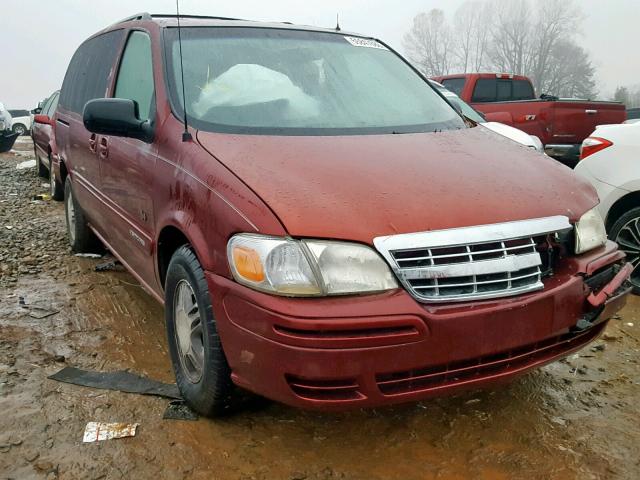 1GNDX13E52D177642 - 2002 CHEVROLET VENTURE LU RED photo 1