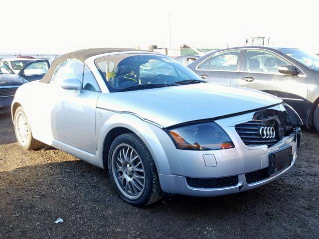 TRUTX28N411011511 - 2001 AUDI TT SILVER photo 1