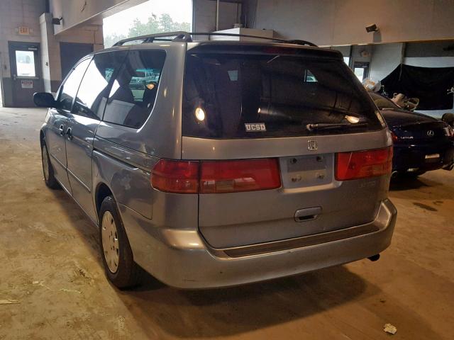 2HKRL1854XH543935 - 1999 HONDA ODYSSEY LX GRAY photo 3