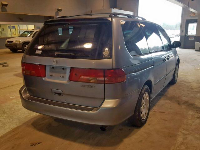 2HKRL1854XH543935 - 1999 HONDA ODYSSEY LX GRAY photo 4