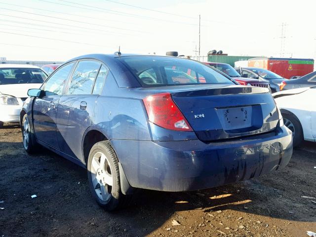 1G8AL58F77Z181910 - 2007 SATURN ION LEVEL BLUE photo 3