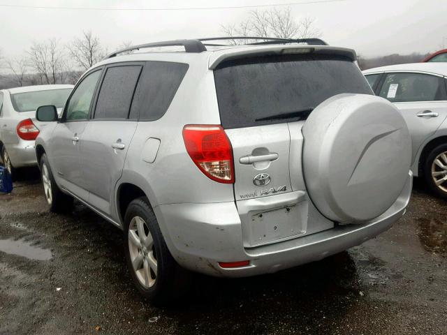 JTMBD31V065042883 - 2006 TOYOTA RAV4 LIMIT SILVER photo 3