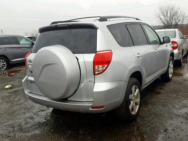 JTMBD31V065042883 - 2006 TOYOTA RAV4 LIMIT SILVER photo 4