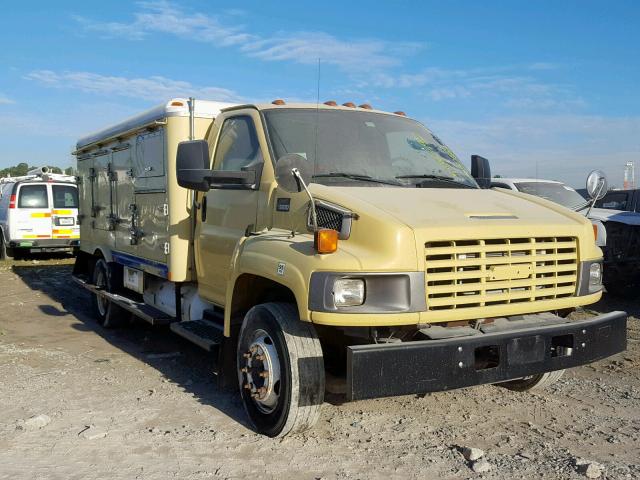 1GDJ5C1G29F412980 - 2009 GMC C5500 C5C0 YELLOW photo 1