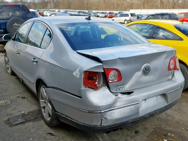 WVWAK73C28P042735 - 2008 VOLKSWAGEN PASSAT KOM SILVER photo 3