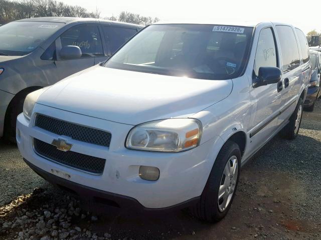 1GNDV13197D164743 - 2007 CHEVROLET UPLANDER WHITE photo 2