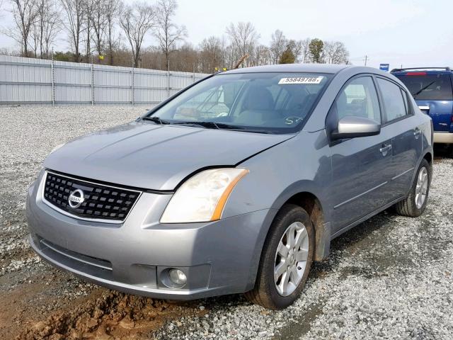 3N1AB61E98L718868 - 2008 NISSAN SENTRA 2.0 SILVER photo 2