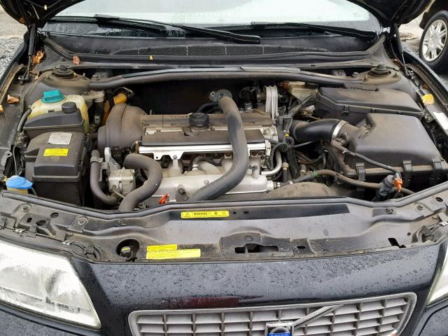 YV1TS592651394219 - 2005 VOLVO S80 2.5T BLACK photo 7