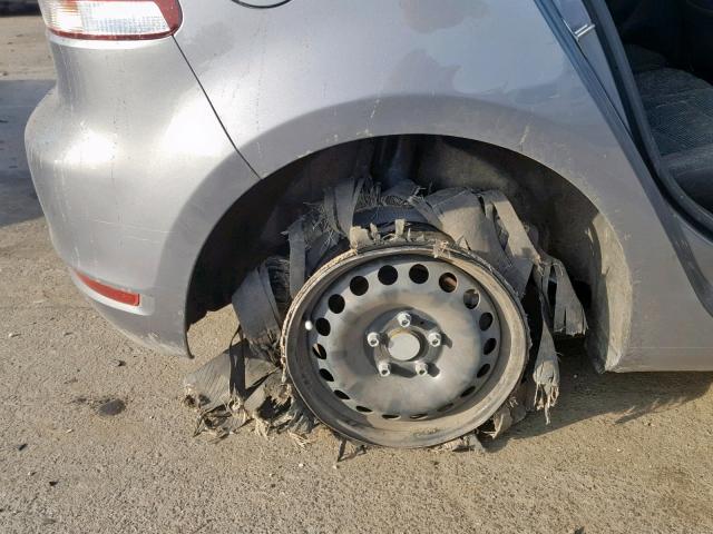 WVWDB7AJ5DW104188 - 2013 VOLKSWAGEN GOLF 灰色 照片 10