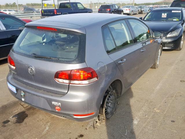 WVWDB7AJ5DW104188 - 2013 VOLKSWAGEN GOLF 灰色 照片 4