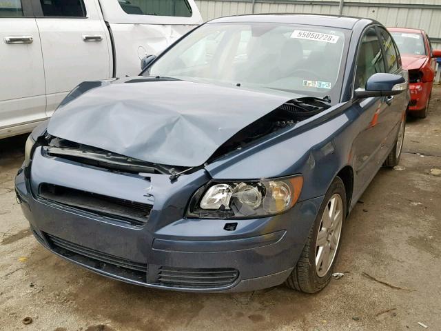 YV1MS382X72250342 - 2007 VOLVO S40 2.4I BLUE photo 2