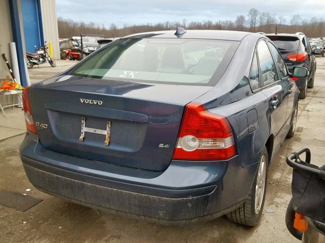 YV1MS382X72250342 - 2007 VOLVO S40 2.4I BLUE photo 4