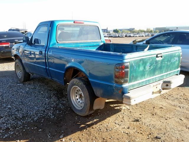 1FTCR10AXRPA88609 - 1994 FORD RANGER GREEN photo 3