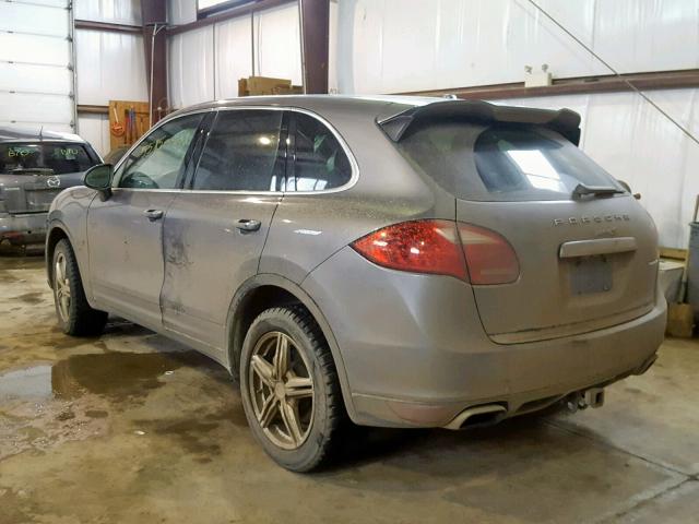 WP1AB2A26DLA85181 - 2013 PORSCHE CAYENNE S GRAY photo 3