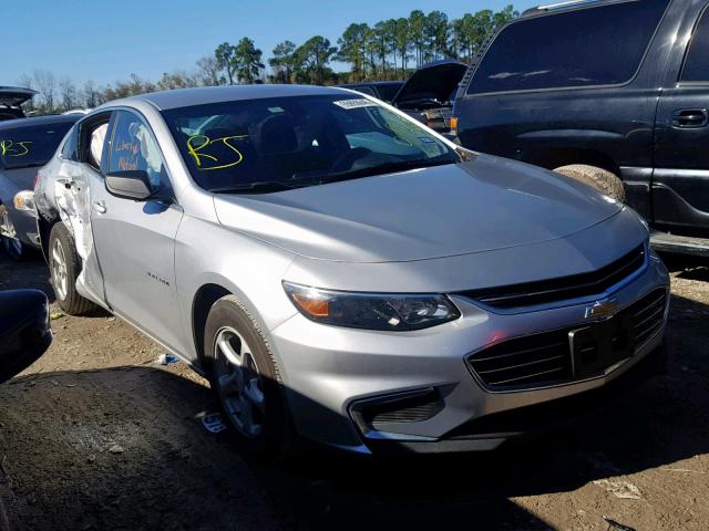 1G1ZB5ST6JF148392 - 2018 CHEVROLET MALIBU LS ვერცხლისფერი ფოტო 1