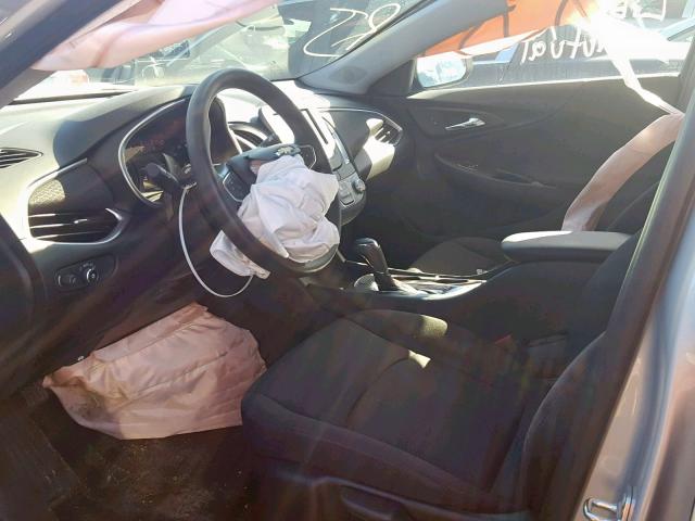 1G1ZB5ST6JF148392 - 2018 CHEVROLET MALIBU LS ვერცხლისფერი ფოტო 5