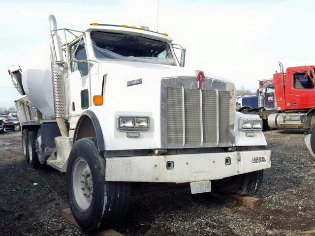 1NKWX7EX8FJ455409 - 2015 KENWORTH CONSTRUCTI WHITE photo 1