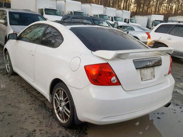 JTKDE177960063630 - 2006 TOYOTA SCION TC თეთრი ფოტო 3