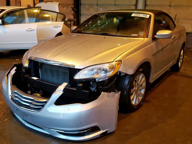 1C3BC2EG8BN530244 - 2011 CHRYSLER 200 TOURIN SILVER photo 2