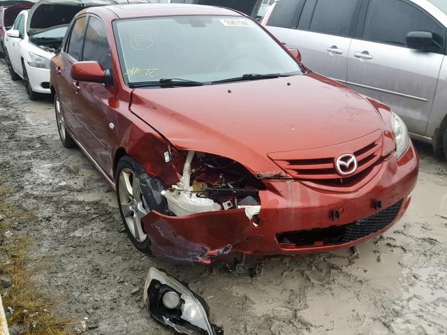 JM1BK143461531525 - 2006 MAZDA 3 HATCHBAC RED photo 1