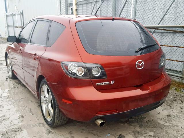 JM1BK143461531525 - 2006 MAZDA 3 HATCHBAC RED photo 3