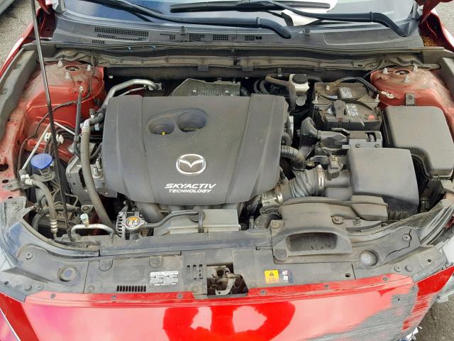 3MZBM1W70FM126515 - 2015 MAZDA 3 GRAND TO RED photo 7