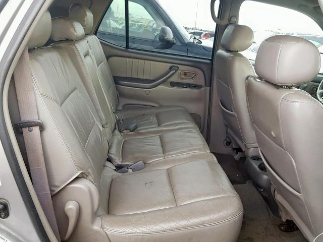 5TDBT48A62S091800 - 2002 TOYOTA SEQUOIA LI SILVER photo 6